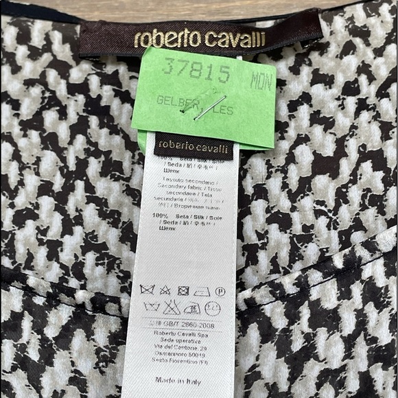 Roberto Cavalli Tilda Print Chiffon Caftan - Picture 11 of 14